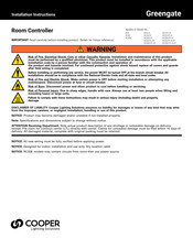 Cooper Lighting Solutions Greengate RC3D Instrucciones De Instalación