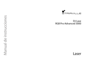 thomann Stairville DJ Lase RGB Pro Advanced 3000 Manual De Instrucciones