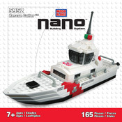 Mega Bloks NaNo Rescue Cutter 5952 Manual De Instrucciones