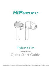 HiFuture Flybuds Pro Guia De Inicio Rapido