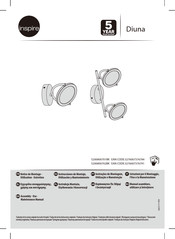 Inspire Diuna S200800702BK Instrucciones De Montaje