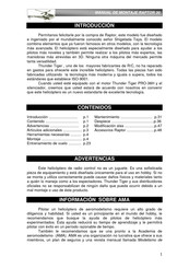 Academy of Model Aeronautics RAPTOR 30 Manual De Montaje