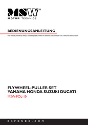 MSW Motor Technics MSW-POL-10 Manual De Instrucciones