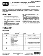 Toro 144-4020 Instrucciones De Instalación