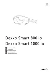 SOMFY Dexxo Smart 800 io Guia De Instalacion