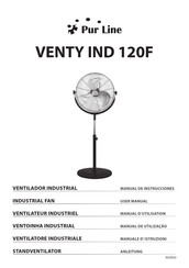Pur Line VENTY IND 120F Manual De Instrucciones
