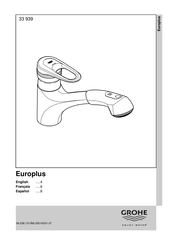 Grohe Europlus 33 939 Manual De Instalación
