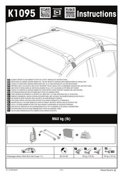 Yakima K1095 Manual De Instrucciones