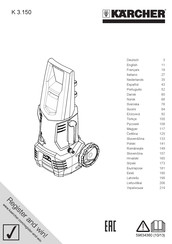 Kärcher K 3.150 Manual Del Usuario