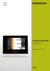 Heidenhain QUADRA-CHEK 2000 Instrucciones De Funcionamiento