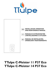 TTulpe C-Meister 11 P37 Eco Manual De Instalación, Operación Y Mantenimiento