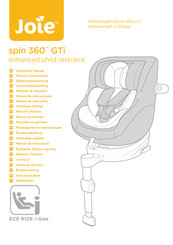 Joie spin 360 GTi Manual De Instrucciones