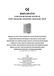Nofer BIGFLOW EVO 01491.120.W Manual De Uso E Instalación