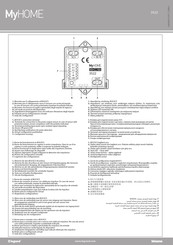 Legrand Bticino MyHOME 3522 Manual De Instrucciones