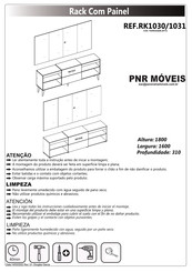 Panorama Móveis RK1031 Instrucciones De Montaje