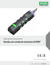 MSA ALTAIR FTZU 13 ATEX 0109 X Manual De Instrucciones