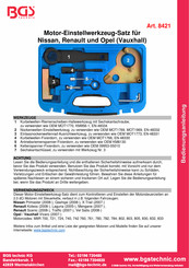 BGS technic 8421 Manual De Instrucciones