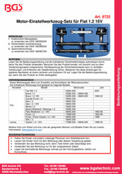 BGS technic 8725 Manual De Instrucciones
