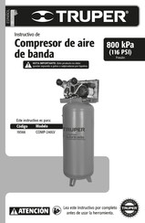 Truper COMP-240LV Instrucciones