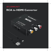 Lioncast AV2HDMI Manual De Instrucciones