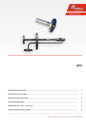 Bühler technologies APO 998BX460014 Guía Rápida