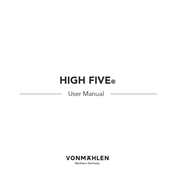 VONMÄHLEN HIGH FIVE Manual Del Usuario