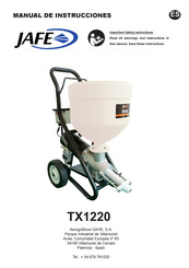 jafe TX1220 Manual De Instrucciones