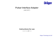 Dräger Pulsar Interface Adapter HAC 00 Serie Manual De Instrucciones