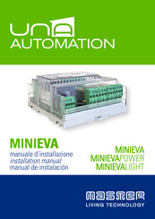 UNA AUTOMATION MINIEVA Manual De Instalación