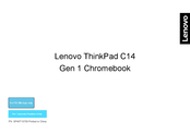 Lenovo ThinkPad C14 Gen 1 Chromebook Manual De Instrucciones