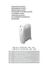 EQUATION NDB-1K Instrucciones De Uso