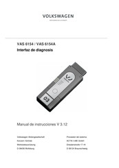 Volkswagen VAS 6154A Manual De Instrucciones