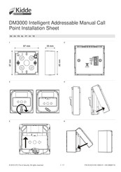 Kidde DM3000 Hoja De Instalación