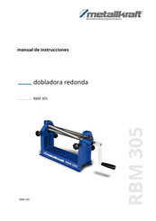 Metallkraft RBM 305 Manual De Instrucciones