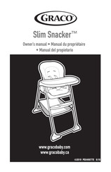 Graco Slim Snacker Manual Del Propietário