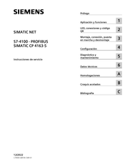 Siemens SIMATIC CP 4163-5 Instrucciones De Servicio