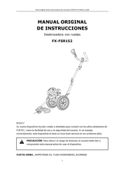 FUXTEC FX-FSR152 Manual Original De Instrucciones