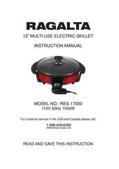 Ragalta RES-17000 Manual De Instrucciones