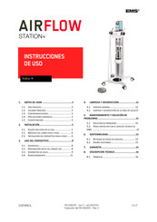 EMS AIRFLOW STATION+ DW-048A Instrucciones De Uso