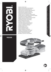 Ryobi RSS200 Traducción De Las Instrucciones Originales