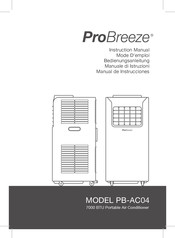 ProBreeze PB-AC04 Manual De Instrucciones