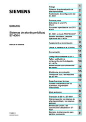 Siemens S7-400H Manual