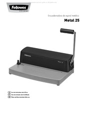 Fellowes Metal 25 Manual De Instrucciones