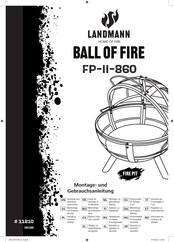 LANDMANN Ball of Fire FP-II-860 Instrucciones De Montaje Y Uso