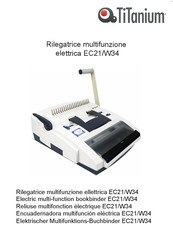 Titanium EC21 Manual De Instrucciones