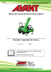 AVANT A446852 Manual De Instrucciones