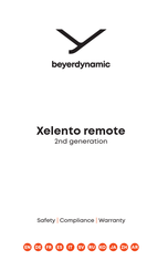 Beyerdynamic Xelento remote Manual De Instrucciones