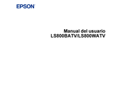 Epson LS800BATV Manual Del Usuario