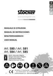 Stocker 580 Manual De Instrucciones