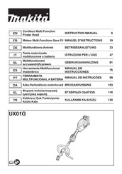 Makita UX01G Manual De Instrucciones